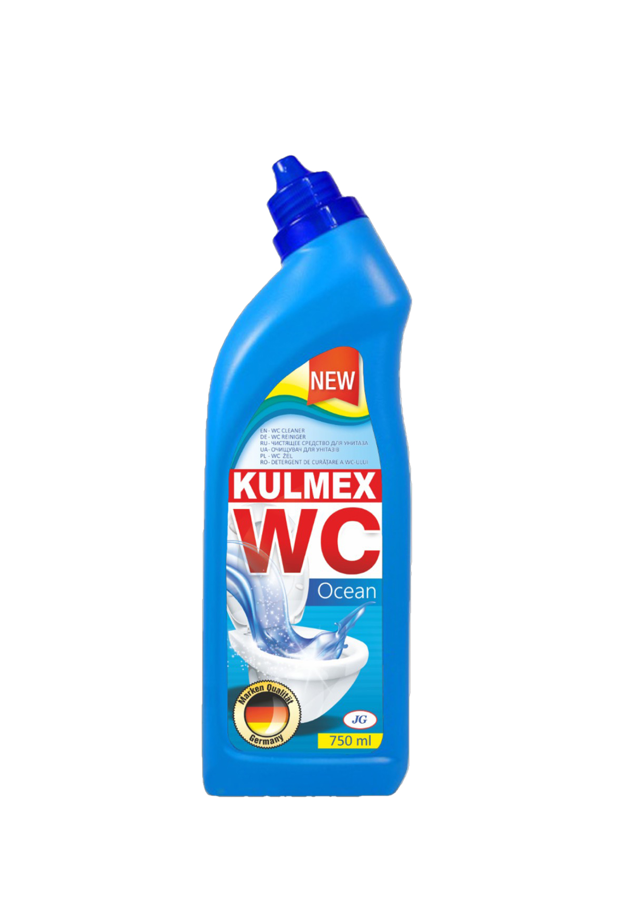 KULMEX WC, Bathtubs, Sinks cleaner—750 ml. Ocean